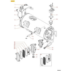 Эспрессо-кофемашина Parts / Brugnetti / Заварочная группа нового типа