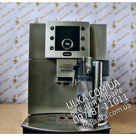 Delonghi PERFECTA ESAM 5500.B cappuccino c капучинатором б/у Delonghi