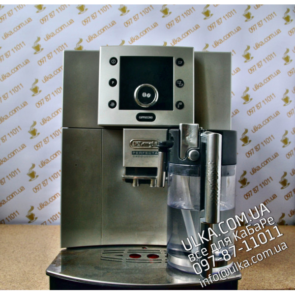 Delonghi PERFECTA ESAM 5500.B cappuccino c капучинатором б/у Delonghi