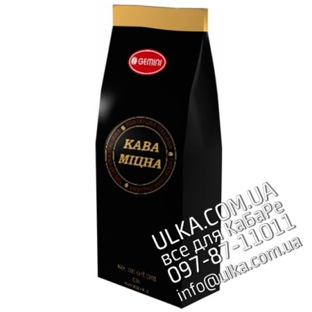Кофе в зернах Gemini Кава Міцна 1 кг