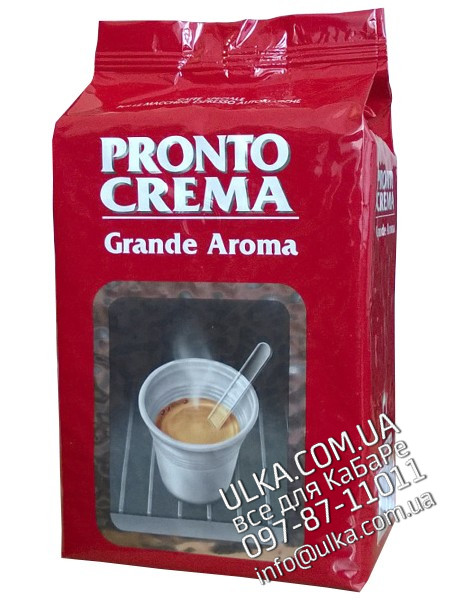 Кофе в зернах Lavazza Pronto Crema 1 кг Lavazza