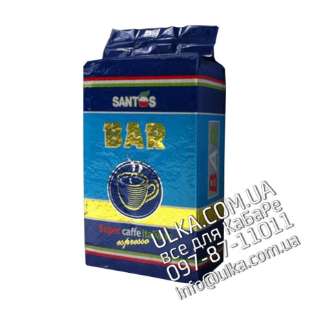 Молотый кофе Віденська кава Santos Bar 250 гр