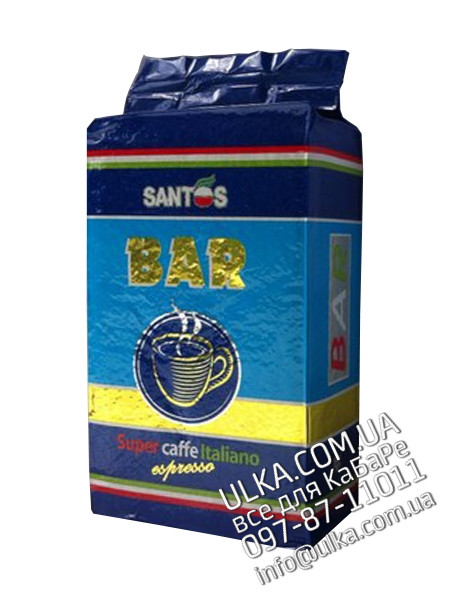 Молотый кофе Віденська кава Santos Bar 250 гр Віденська кава