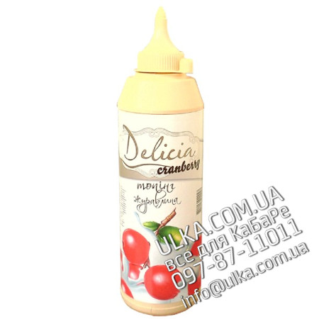 Топпинг Delicia Клюква 600 гр