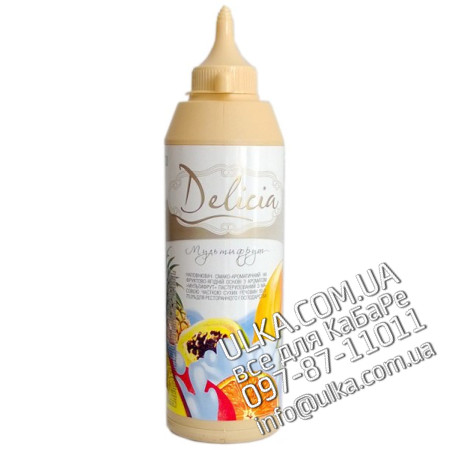 Топпинг Delicia Мультифрукт 600 гр