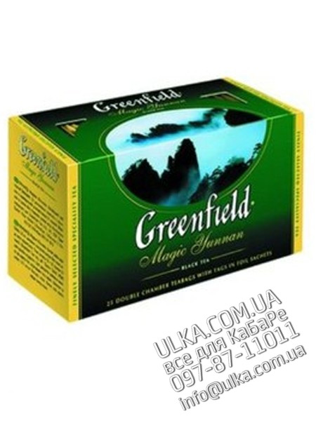 Чай Greenfield Юннань, 25 пакет. Greenfield