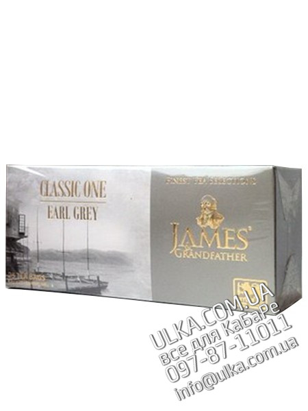 Чай черный в пакетиках James Grandfather Ерл Грей, 25 пак. James & Grandfather