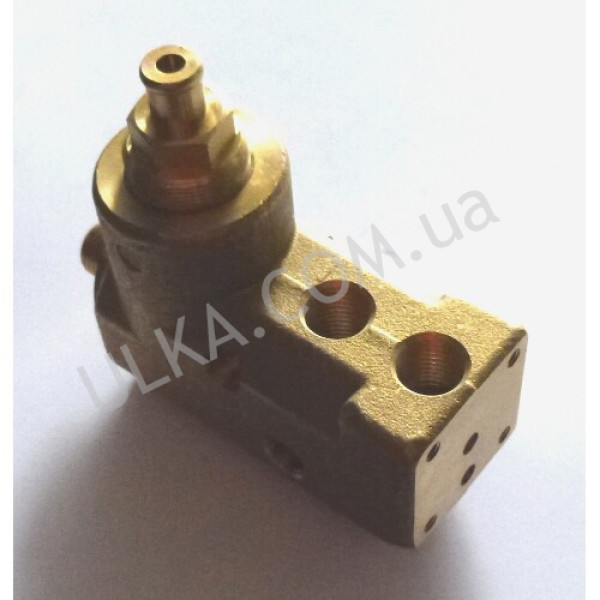 HALTER VENTILBLOCK MESSING ! PD(3)