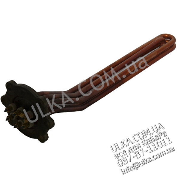 HEIZKOERPER GR/2 3000W 220/380V (Rund 4-Loch LA55/30mm, 335mm, 4AL) ! PD(3)