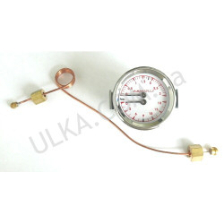 MANOMETER DOPPELSKALA MIT LEITUNG L280R DOUBLE SCALE PRESSURE GAUGE WITH TUBE