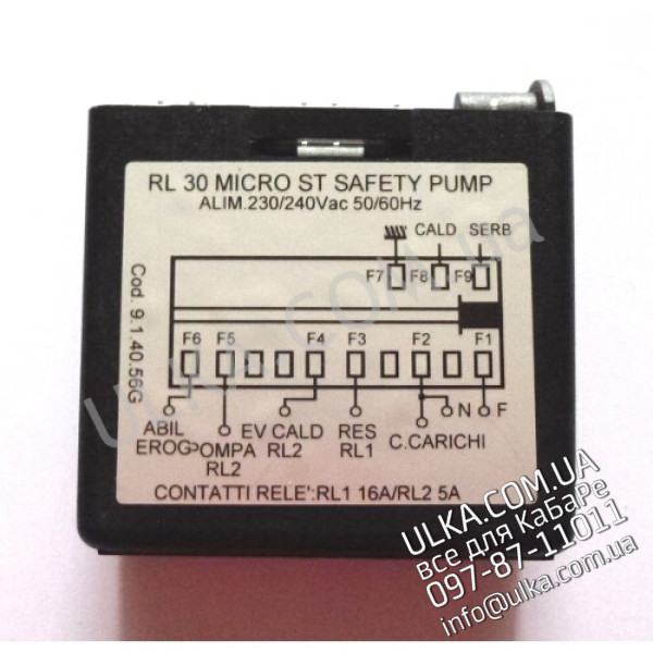 NIVEAUREGLER RL 30 MICRO ST 230/240 Vac 50/60Hz 9.1.40.56 ! PD(3)