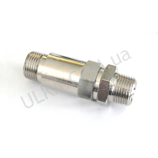 RUECKSCHLAGVENTIL VERNICKELT CHECK VALVE NICKEL-PLATED L032P ! PD(3)