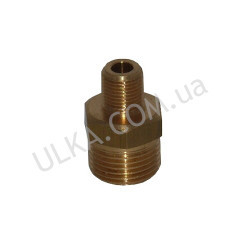 Фитинг G 1/8НР - 3/8НР - шестигранник 17мм - "латунь"