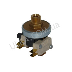 Прессостат "MATER" XP200A 16A 250VAC 0.5-1.5 бар T. 125° 2 микро G 1/4НР, сертифицирован "CE" для CARIMALI