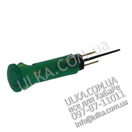 KONTROLLAMPE GRUEN 220V d=10mm ! PD(3)