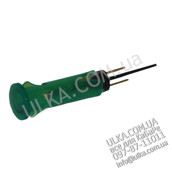 KONTROLLAMPE GRUEN 220V d=10mm ! PD(3)