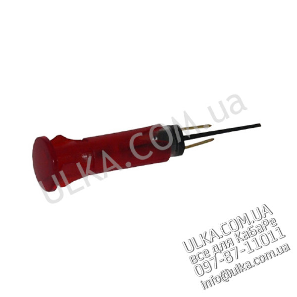 KONTROLLAMPE ROT 220V d=10mm ! PD(3)