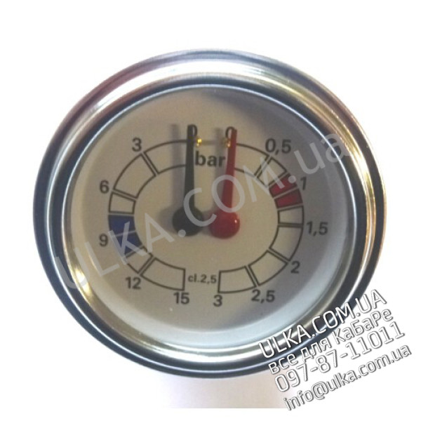 DOPPELMANOMETER DOUBLE SCALE MANOMETER ROME ! PD(3)