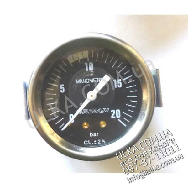 MANOMETER 60mm 20bar ! PD(3)
