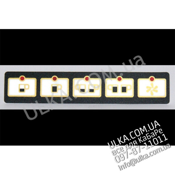MEMBRAN DRUCKKNOPFTAFEL M16/LION ! PD(3)