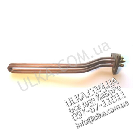 HEIZKOERPER GR/2 3000W 220V (Dreieck LA57mm, d=10mm, 350mm, 4AL) ! PD(3)