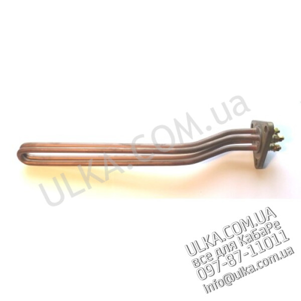 HEIZKOERPER GR/2 3000W 220V (Dreieck LA57mm, d=10mm, 350mm, 4AL) ! PD(3)