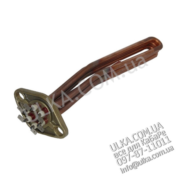 HEIZKOERPER FAEMA GR/2 4000W 220/380V (Oval LA73mm, 295mm, 6AL und Sonde d=7mm) ! PD(3)