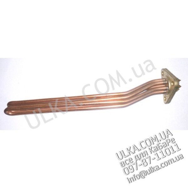 HEIZKOERPER GR/2 3000W 220/380V (Dreieck LA 61mm, d=11mm, 360mm, 6AL und Sonde) ! PD(3)