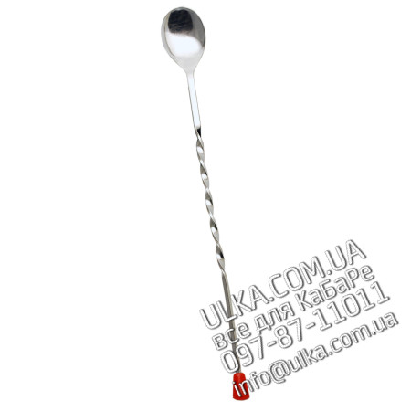 11 BAR SPOONS W/RED TIP Nuova Ricambi