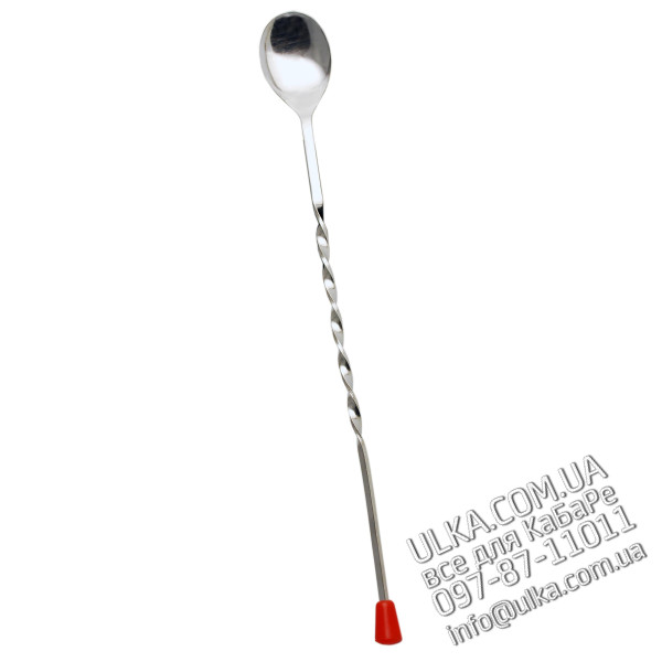 11 BAR SPOONS W/RED TIP Nuova Ricambi