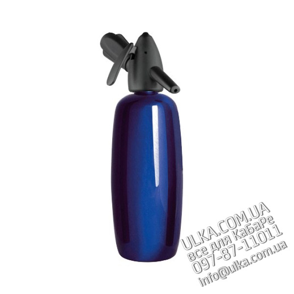 Сифон Liss синий для газировки, 1 л.