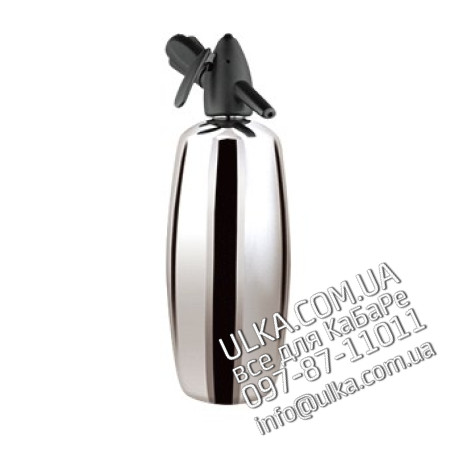 Сифон Liss полированный для газировки, 2 л.