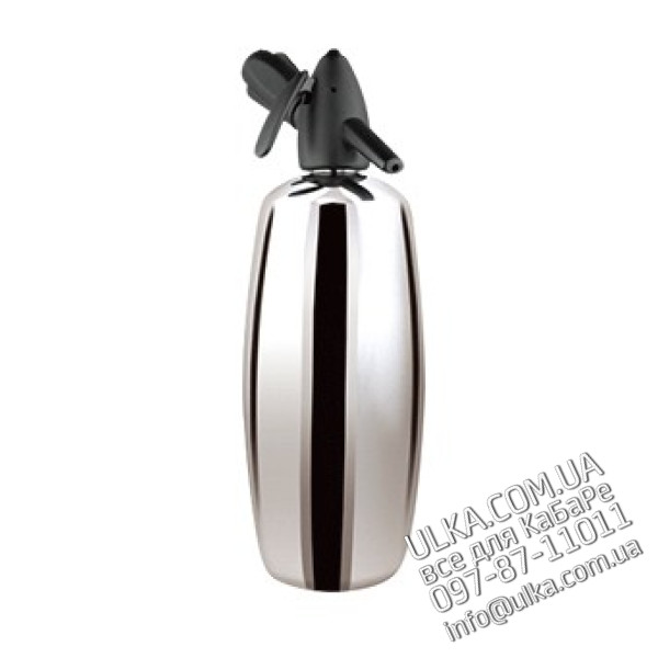 Сифон Liss полированный для газировки, 2 л.