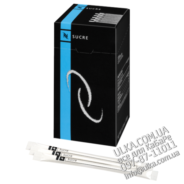 Сахар белый Nespresso, 100 стиков по 3 грамма
