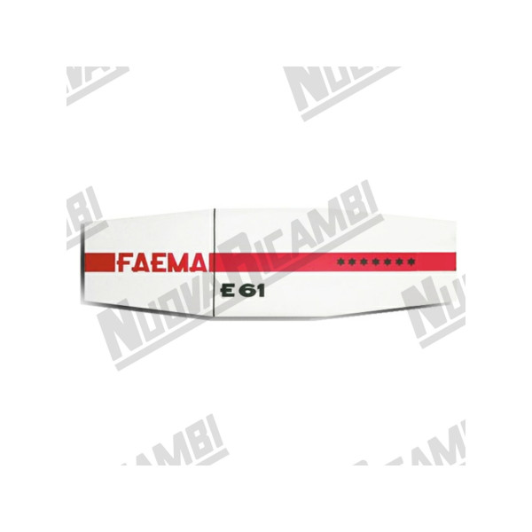 AUFKLEBER E61 GR/2 ! PD(3)