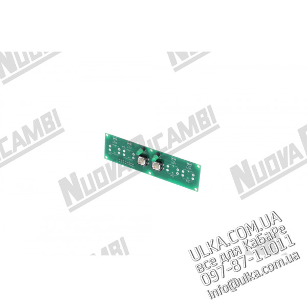 DRUCKKNOPFTAFEL SAP-MI - 2 LEDS GRUEN ! PD(3)