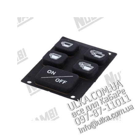 DRUCKKNOPFTAFEL SILIKON 5KNOEPFE FUER S3 ! PD(3)