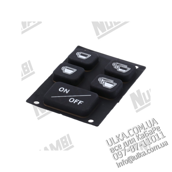 DRUCKKNOPFTAFEL SILIKON 5KNOEPFE FUER S3 ! PD(3)