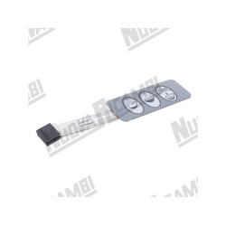 Мембрана сенсорной панели 3 кнопки - 3 LED - 7+7 контактов - для BEZZERA (5660517)