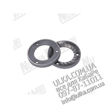 PAIR OF BURRS FIORENZATO F6/F83E ?83 DX Nuova Ricambi