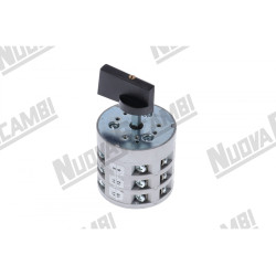 Комплект главного переключателя 0-1-2-3 "VANTAGGI MAURI P500804" 36A - 660В - штифт 5x5мм для GAGGIA D90/ E90