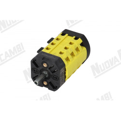 Комплект главного переключателя 1-0-2 "BREMAS CA0207412V" оригинал 20А - 690В - штифт 5x5мм для BFC