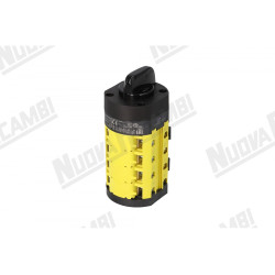 Комплект главного переключателя 1-0-2 "BREMAS CA0407412V" оригинал 32А - 690В - штифт 5x5мм для BFC