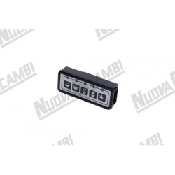 Сенсорная панель 5 кнопок - 5 LED - 10 контактов - для LA SPAZIALE NEW EK (02474)