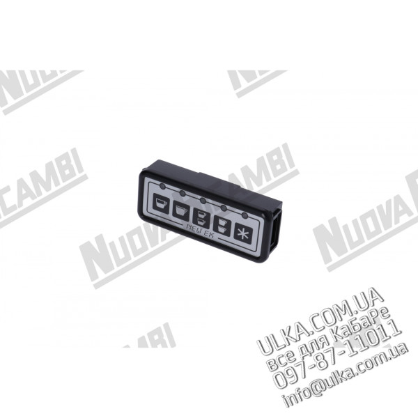DRUCKKNOPFTAFEL 5 TASTEN NEW EK ! PD(3)