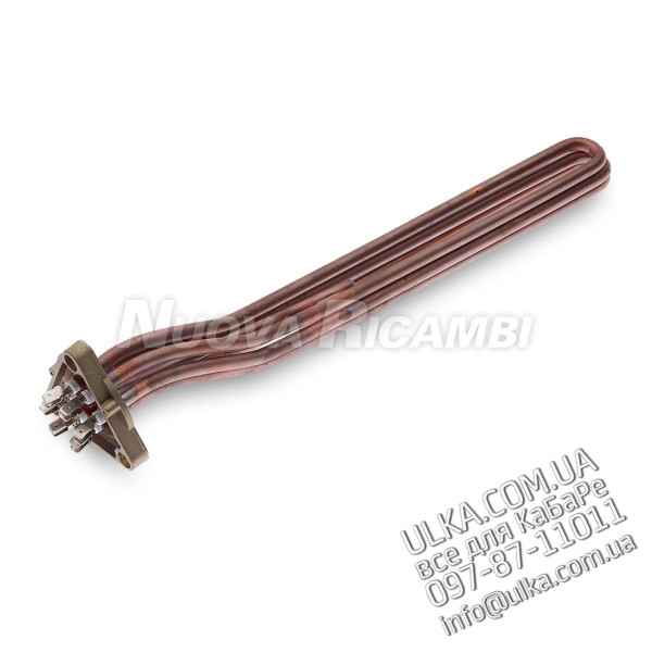 HEIZKOERPER GR/3 3900W 220/380V (Dreieck LA 64mm, d=10mm, 400mm, 6AL und Sonde) ! PD(3)