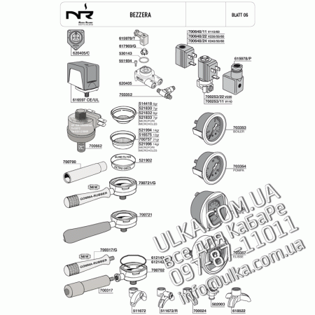 BEZZERA спецификация  6
