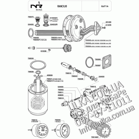 RANCILIO спецификация  4
