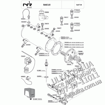 RANCILIO спецификация  8