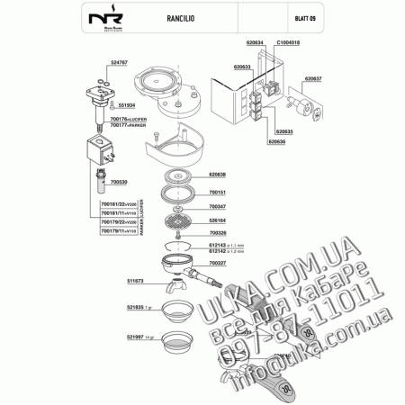 RANCILIO спецификация  9